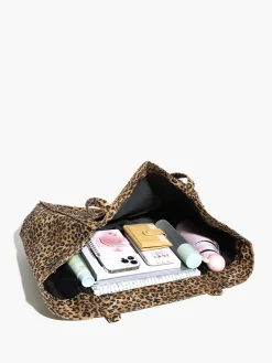 Leopard Printed Large Capacity Hobo Bag