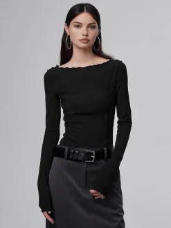 Lettuce Trim Slim Blouse