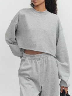 Live It Up Crop Sweatshirt