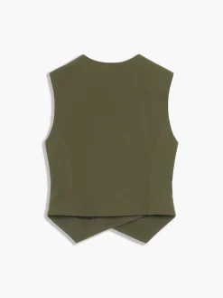 Made For You Asymmetric Buttoned Vest