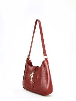 Magnet Closure Zipper Shoulder Bag
