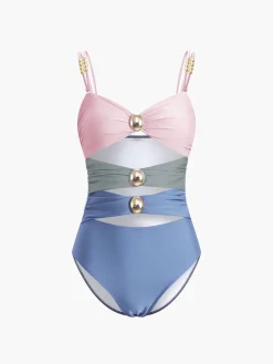 Maillard Metal Detail One Piece Swimsuit