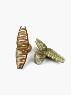 Marble Gem Hair Claw