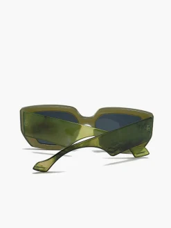 Marble Printed Square Sunglasses