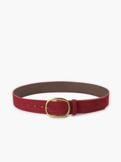 Matte Golden Buckle Belt