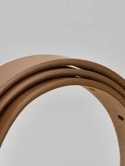 Metal Buckle Leather Belt