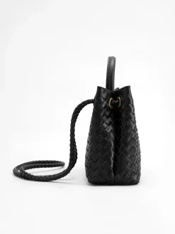 Metal Twist Detail Handle Bag