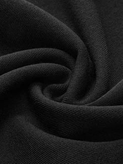 Metal-Detail Plain Sweater Vest