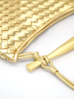 Metallic Woven Bag