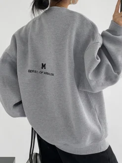 Minimalism Oversized Sweatshirt
