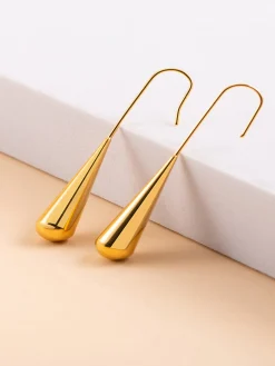 Minimalism Water Drop Pendant Earrings