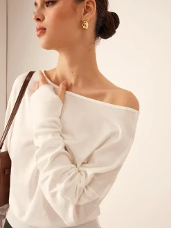 Minimalist Jersey Blouse
