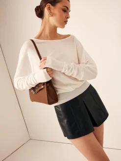 Minimalist Jersey Blouse