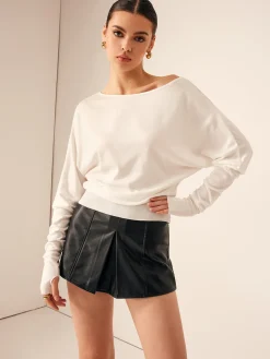 Minimalist Jersey Blouse