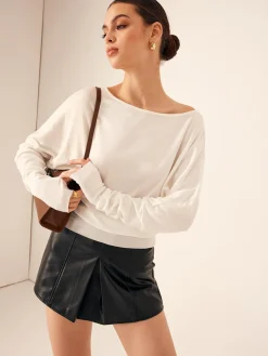 Minimalist Jersey Blouse