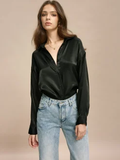 Minimalist Lapel Button Shirt