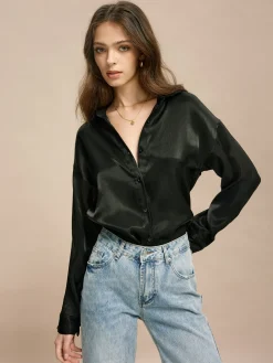 Minimalist Lapel Button Shirt