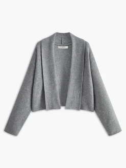 Minimalist Lapel Cardigan