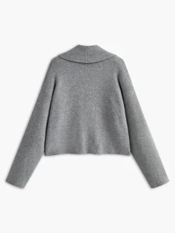 Minimalist Lapel Cardigan