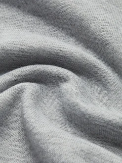Minimalist Plain Polo Sweatshirt