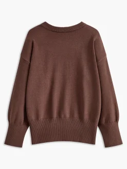 Minimalist Plain Shift Sweater
