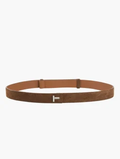 Minimalist Plain Slim Leather Belt