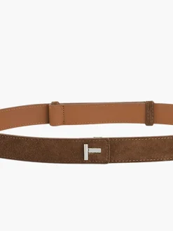 Minimalist Plain Slim Leather Belt