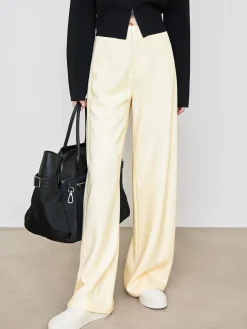 Minimalist Pockets Draped Pants
