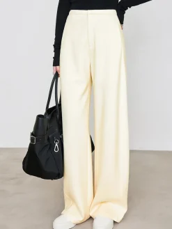 Minimalist Pockets Draped Pants