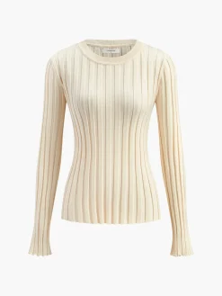 Minimalist Ribbed Sweater