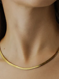Minimalist Snake Chain Necklace