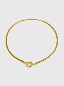 Minimalist Snake-Chain Necklace