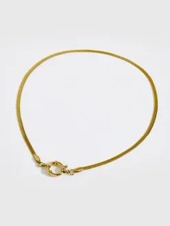 Minimalist Snake-Chain Necklace