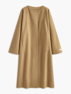 Minimalist Wool Long Coat