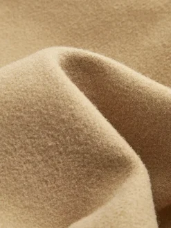Minimalist Wool Long Coat