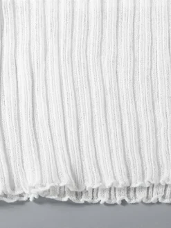 Minimalist Wool-Blend Knit Top