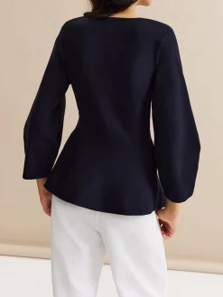 Minimalist Wrap Cardigan With Belt