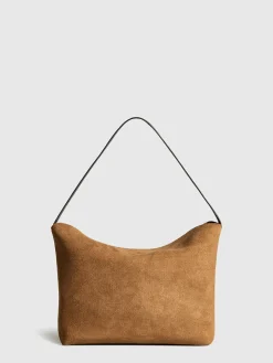 Minimalist Zipper Pillow Shoulder Bag