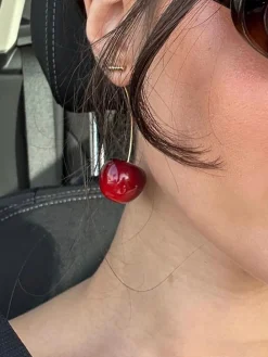 New Fashion Cherry Drop Earrings