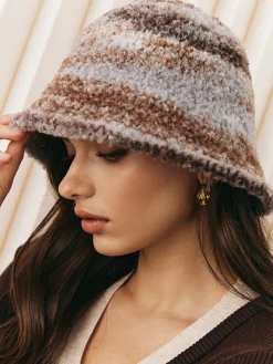 Ombre Plush Bucket Hat