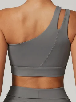 One-Shoulder Quick-Drying Sports Bra