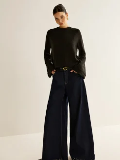 Open Back Tie Sweater