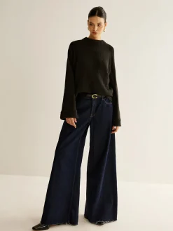 Open Back Tie Sweater