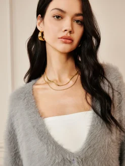 Oversize Furry Cardigan