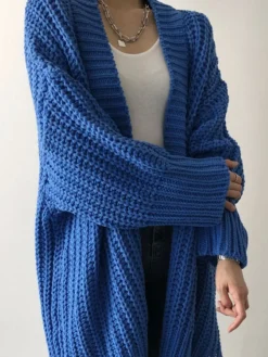 Oversize Split Knit Outerwear