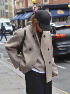 Oversized Button-Down Jacket