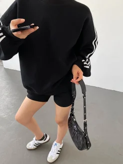 Oversized Panel Sweatshirt
