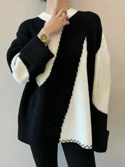 Oversized Zebrataur Sweater