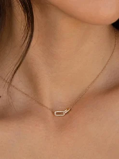 Paper Clip Necklace