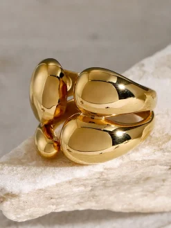 1pc Asymmetrical Chunky Open Ring